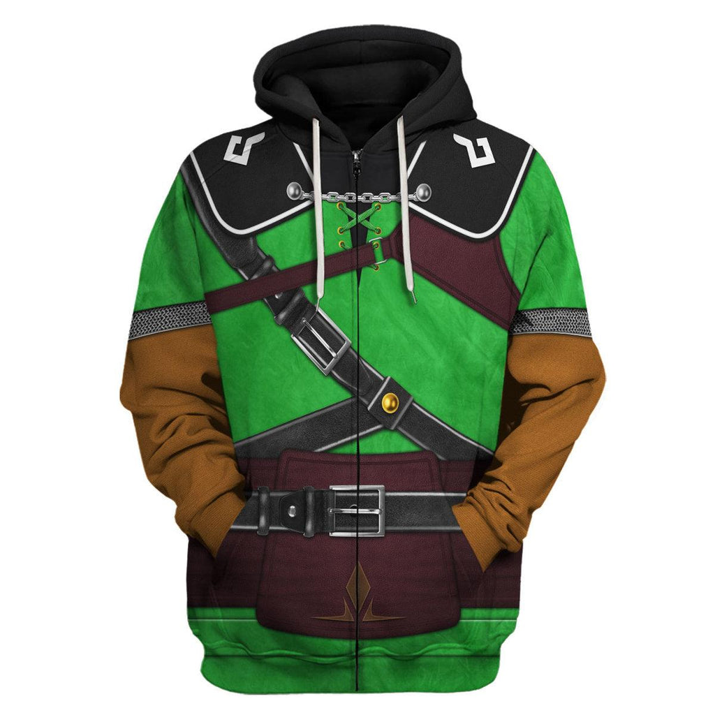 Link Iconic Tears Of The Kingdom Costume Unisex Hoodie Sweatshirt T-shirt Sweatpants Cosplay - CustomsPig.com