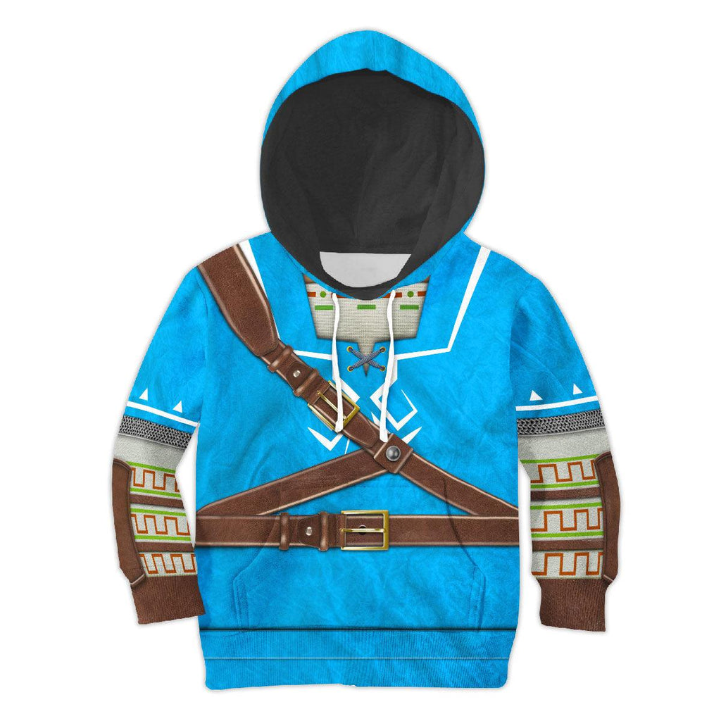 Link Zelda Champion's Tunic Kid Tops Hoodie Sweatshirt T-Shirt - CustomsPig.com