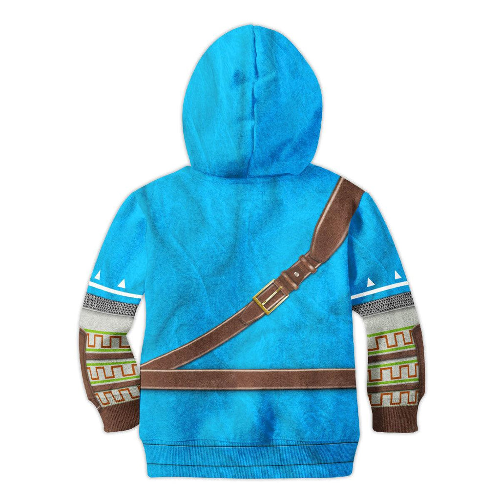 Link Zelda Champion's Tunic Kid Tops Hoodie Sweatshirt T-Shirt - CustomsPig.com