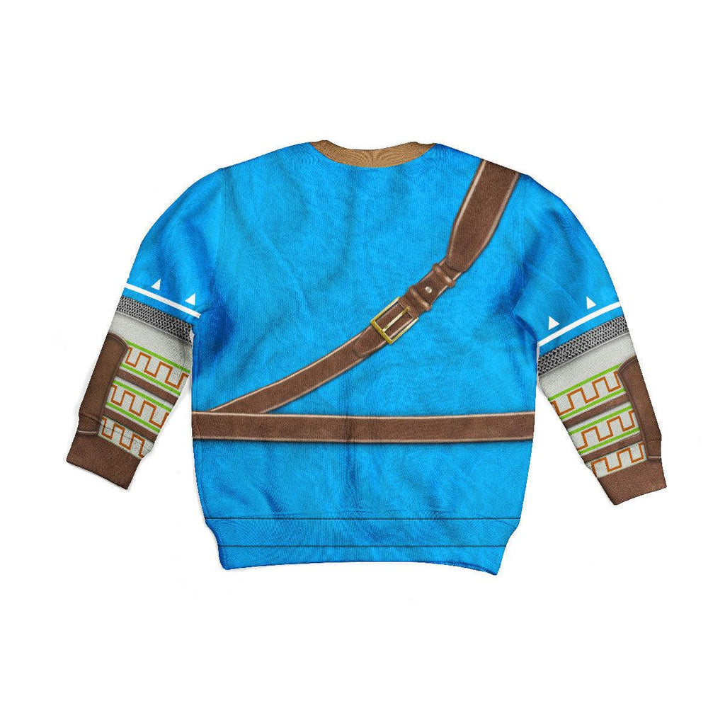 Link Zelda Champion's Tunic Kid Tops Hoodie Sweatshirt T-Shirt - CustomsPig.com