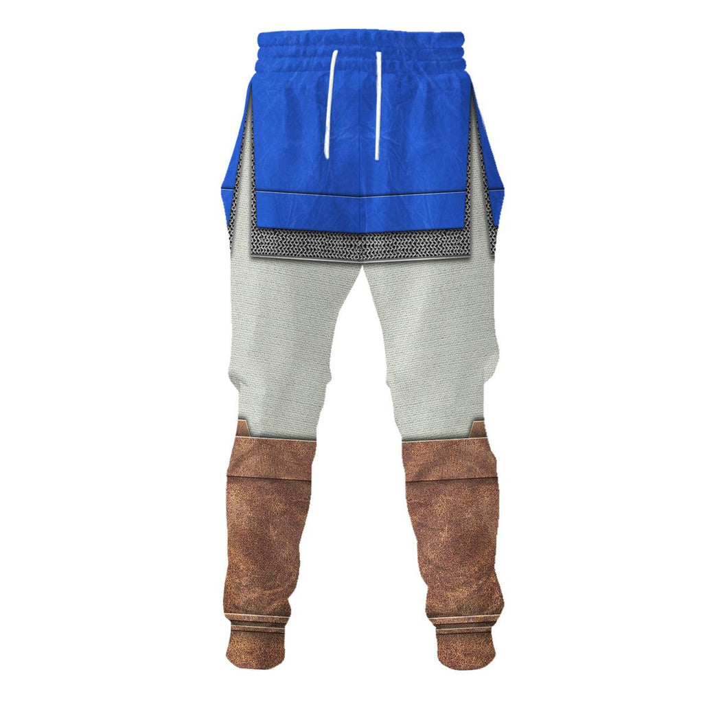 Link Zora Tunic Attire Unisex Hoodie Sweatshirt T-shirt Sweatpants Cosplay - CustomsPig.com