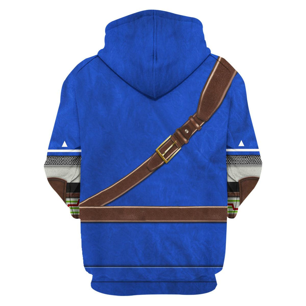 Link Zora Tunic Attire Unisex Hoodie Sweatshirt T-shirt Sweatpants Cosplay - CustomsPig.com