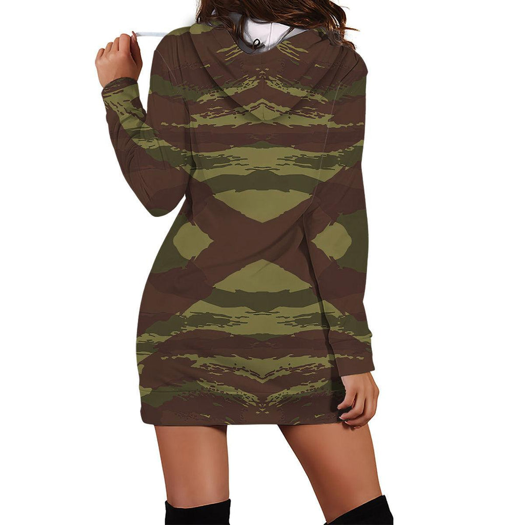 Lizard Pattern TAP47 Patternor Leopard Dress Hoodie - CustomsPig