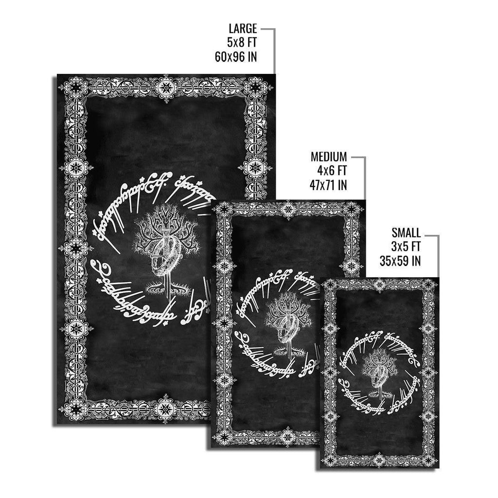 Lord Of The Rings Rug - CustomsPig