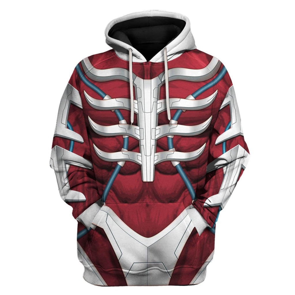 Lord Zedd Mighty Morphin Hoodies Sweatshirt T-shirt Hawaiian Tracksuit -  CustomsPig.com