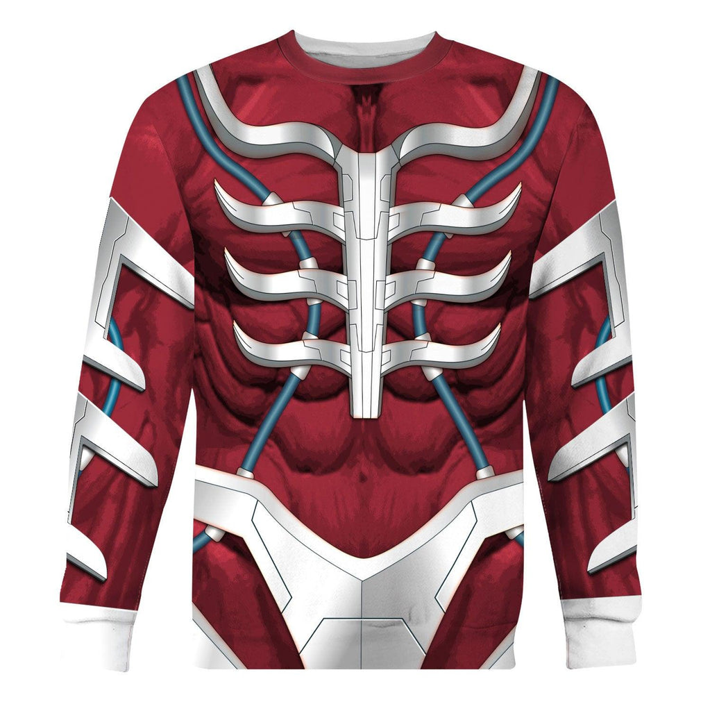 Lord Zedd Mighty Morphin Hoodies Sweatshirt T-shirt Hawaiian Tracksuit -  CustomsPig.com