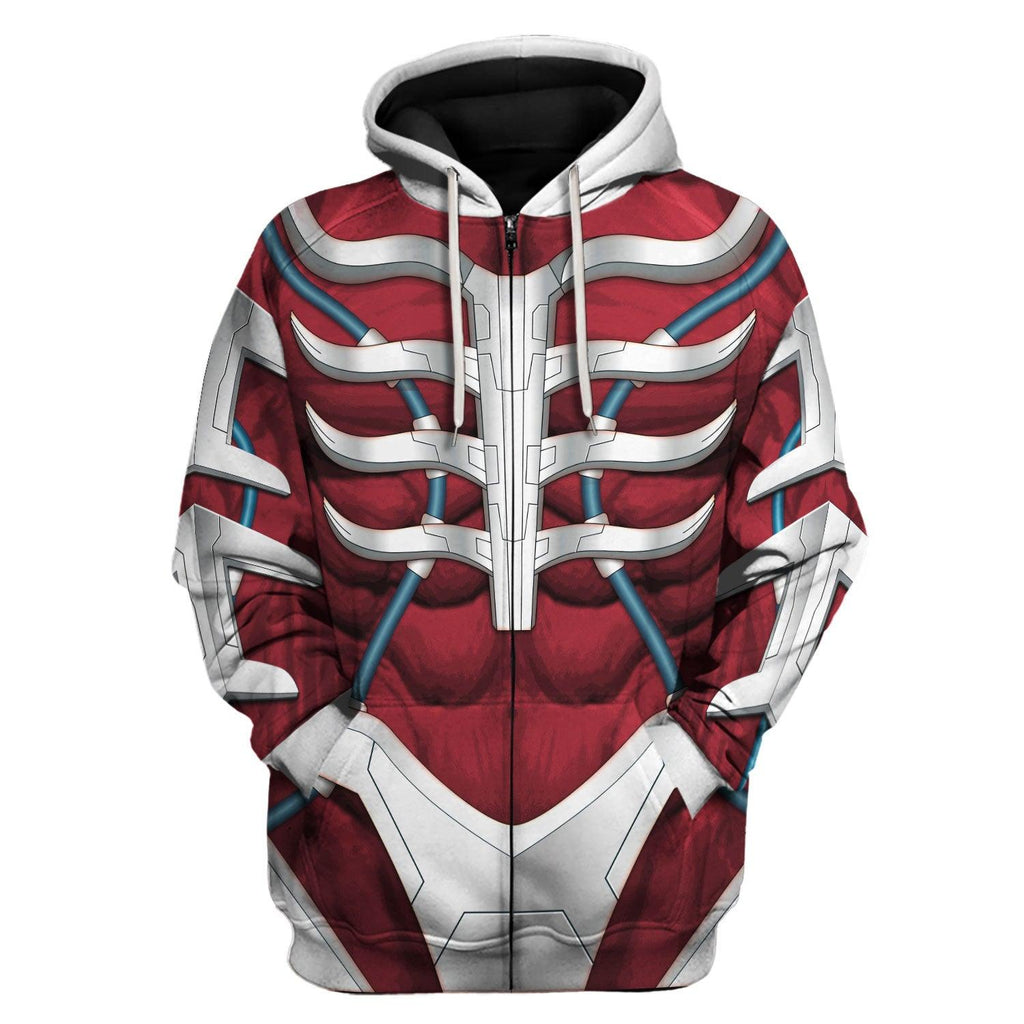 Lord Zedd Mighty Morphin Hoodies Sweatshirt T-shirt Hawaiian Tracksuit -  CustomsPig.com