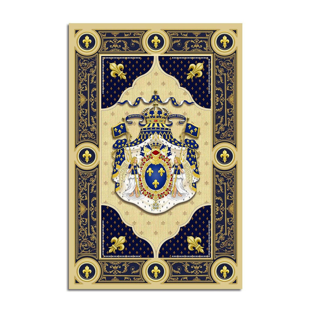 Louis XIV Coat Of Arms Rug - CustomsPig