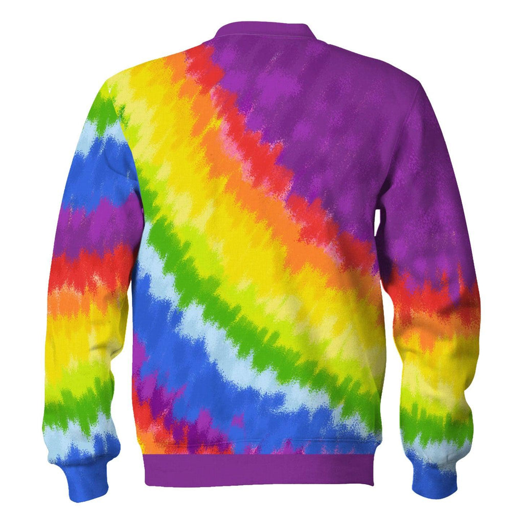LQBTQ+ Rainbow Hoodie T-shirt Tops - DucG