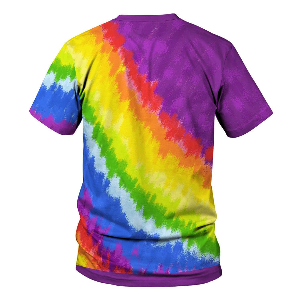 LQBTQ+ Rainbow Hoodie T-shirt Tops - DucG