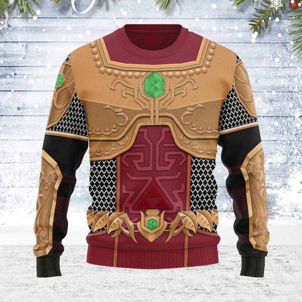 Magic Armor Twilight Princess Themed Costume Unisex Christmas Wool Sweater - CustomsPig.com