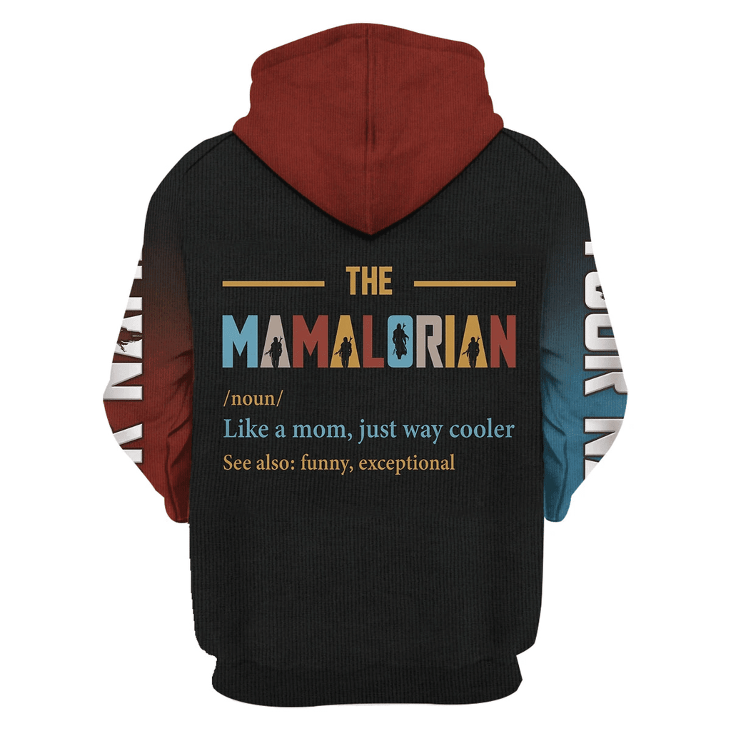 Mamalorian T-shirt Hoodie Apparel -  CustomsPig.com