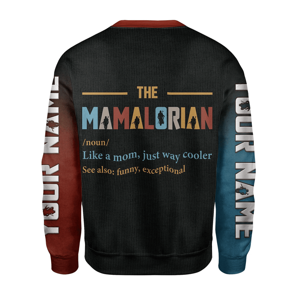 Mamalorian T-shirt Hoodie Apparel -  CustomsPig.com