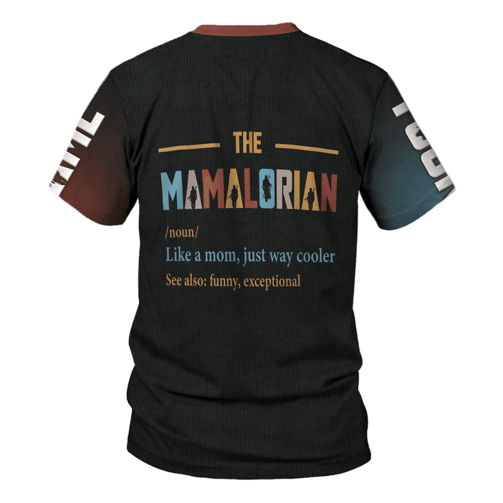 Mamalorian T-shirt Hoodie Apparel -  CustomsPig.com