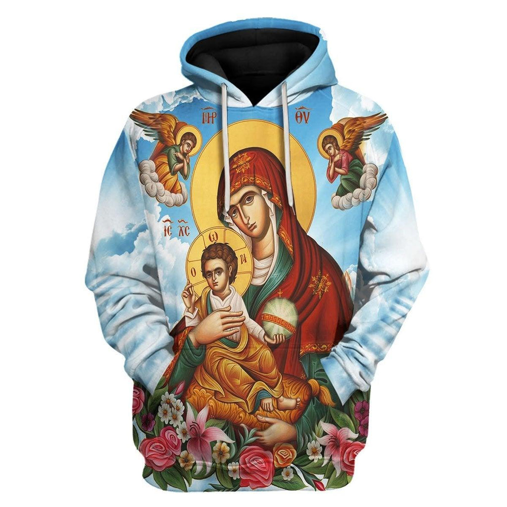 Mary Eastern Christianity Hoodie - CustomsPig