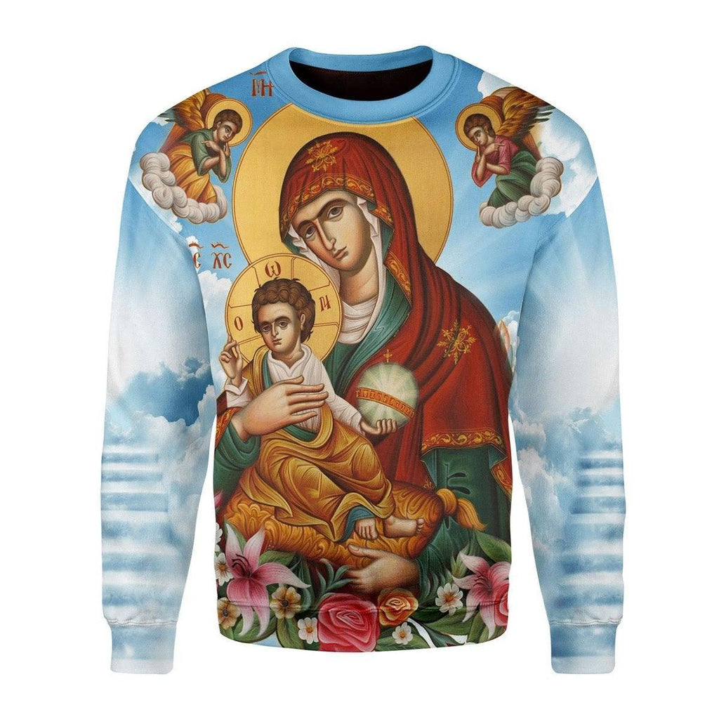 Mary Eastern Christianity Sweatshirt - CustomsPig