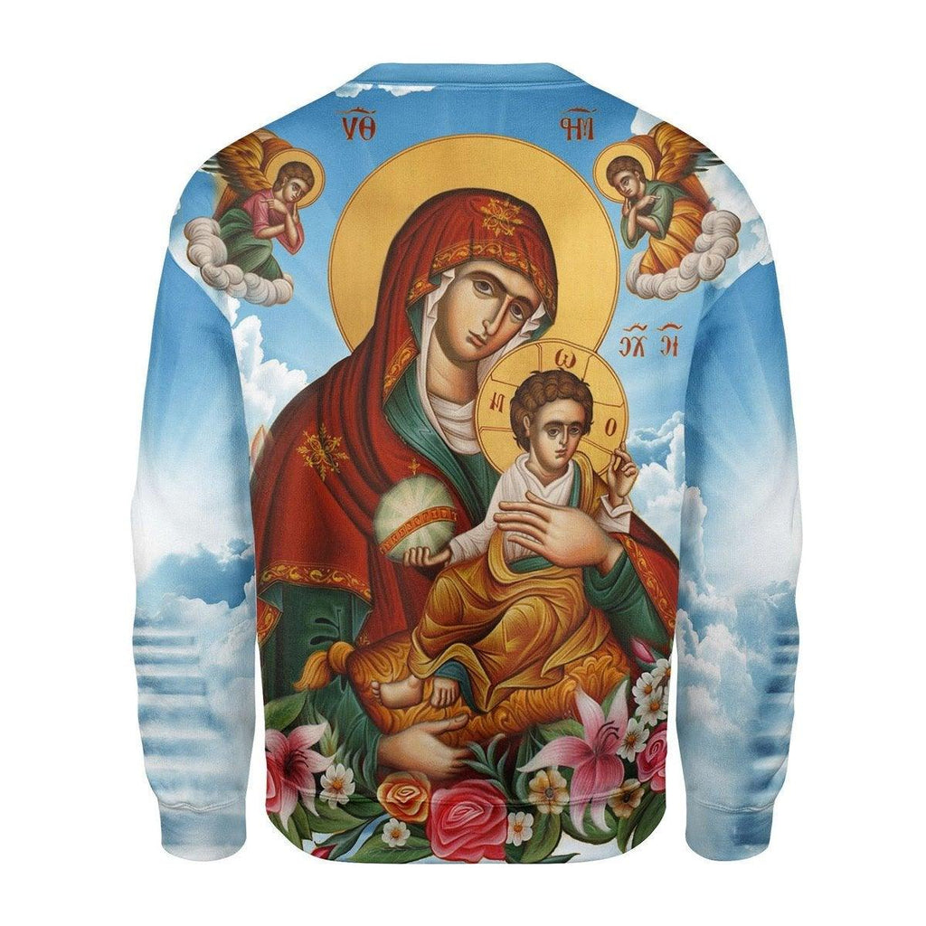 Mary Eastern Christianity Sweatshirt - CustomsPig