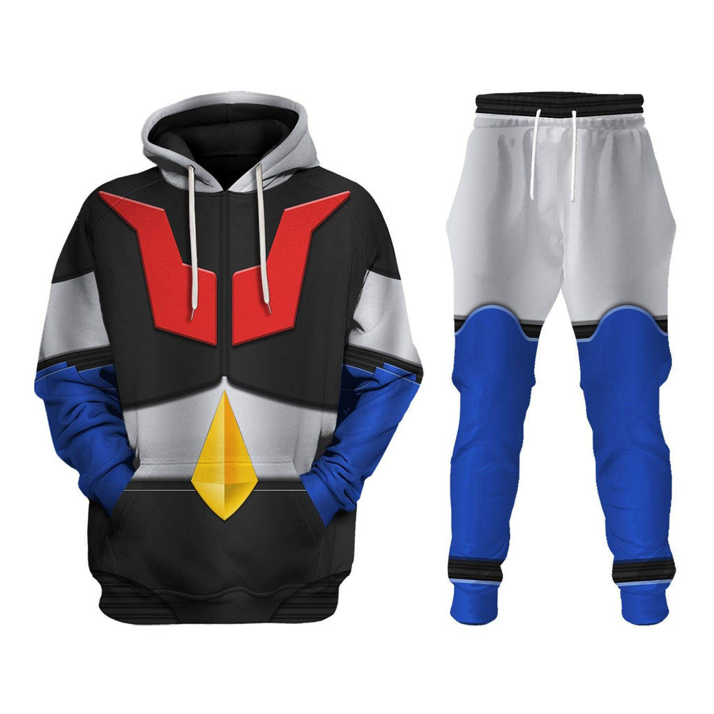 Mazinger Z Tranzor Z Cosplay Costumes: Hoodies, T-Shirts, and Tracksuits | CustomsPig.com - DucG