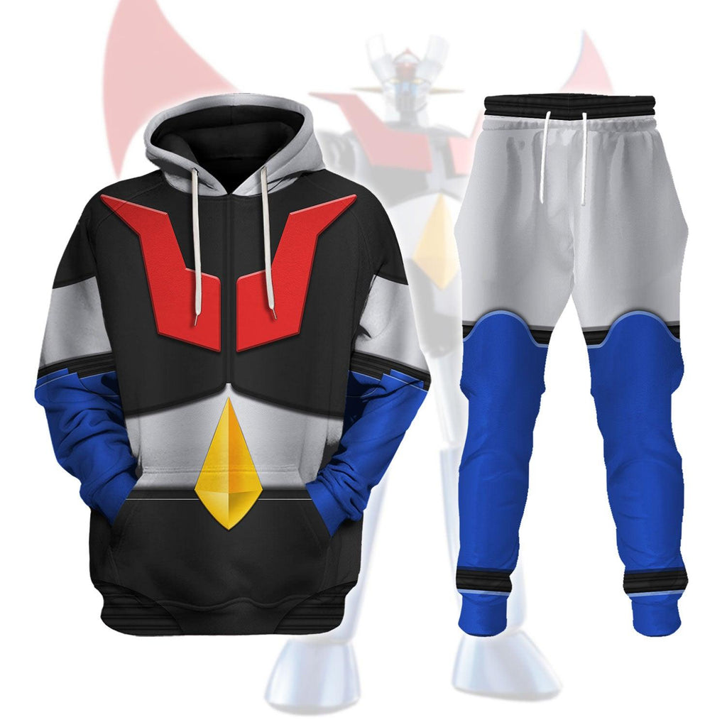 Mazinger Z Tranzor Z Cosplay Costumes: Hoodies, T-Shirts, and Tracksuits | CustomsPig.com - DucG