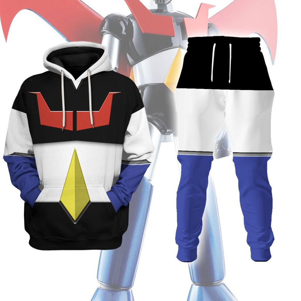 Mazinger Z Tranzor Z Cosplay Costumes: Hoodies, T-Shirts, and Tracksuits | CustomsPig.com - CustomsPig