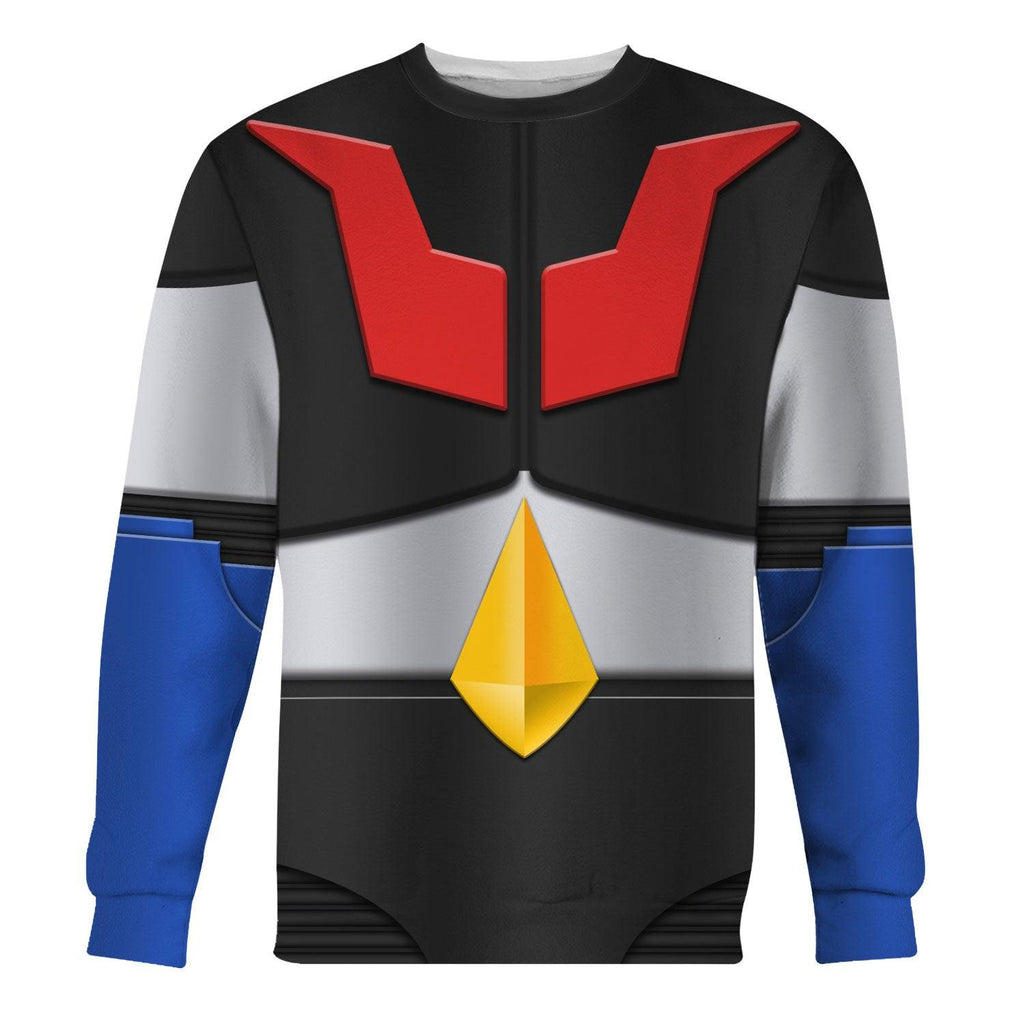 Mazinger Z Tranzor Z Cosplay Costumes: Hoodies, T-Shirts, and Tracksuits | CustomsPig.com - DucG