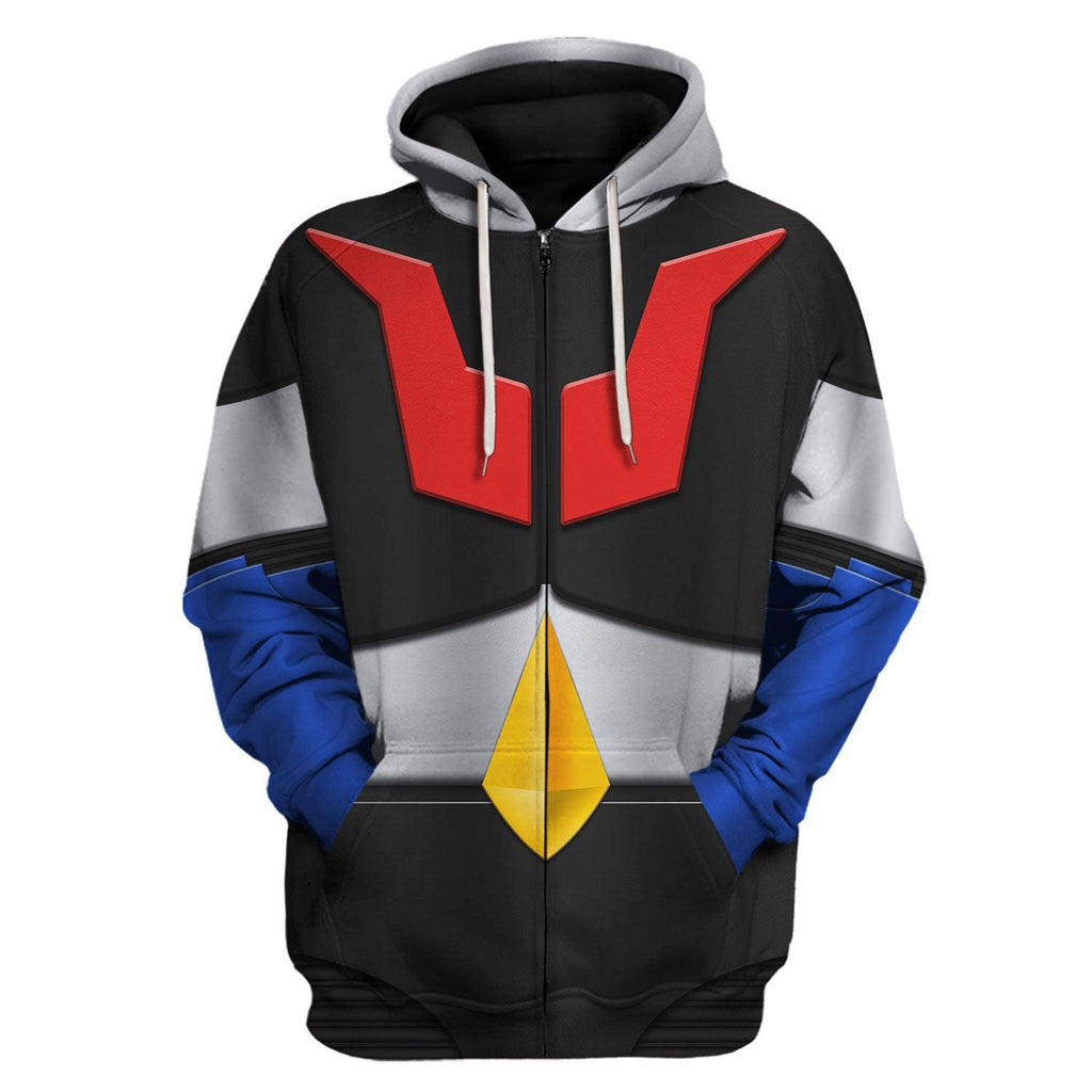 Mazinger Z Tranzor Z Cosplay Costumes: Hoodies, T-Shirts, and Tracksuits | CustomsPig.com - DucG