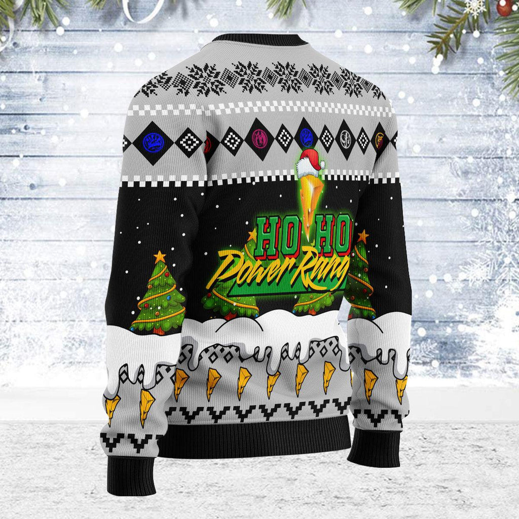 Merry Christmas Gearhomie Black Hoho Ranger Unisex Wool Sweater - Gearhomie.com