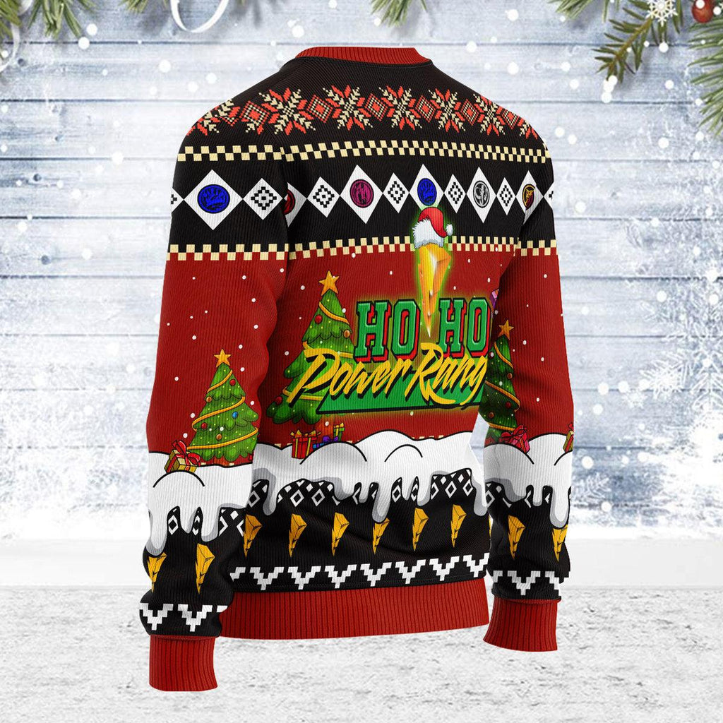 Merry Christmas CustomsPig Red Hoho Ranger Unisex Wool Sweater - CustomsPig.com