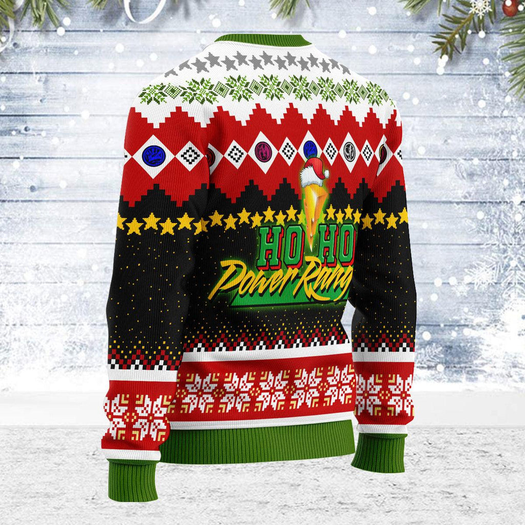 Merry Christmas Hoho Ranger Unisex Wool Sweater - CustomsPig.com