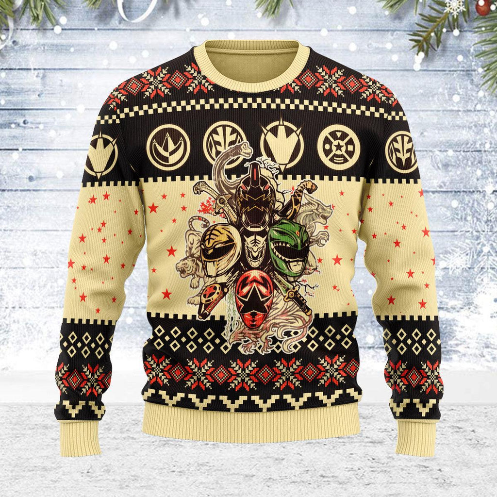 Merry Christmas Tommy Oliver Legacy Unisex Wool Sweater - CustomsPig.com