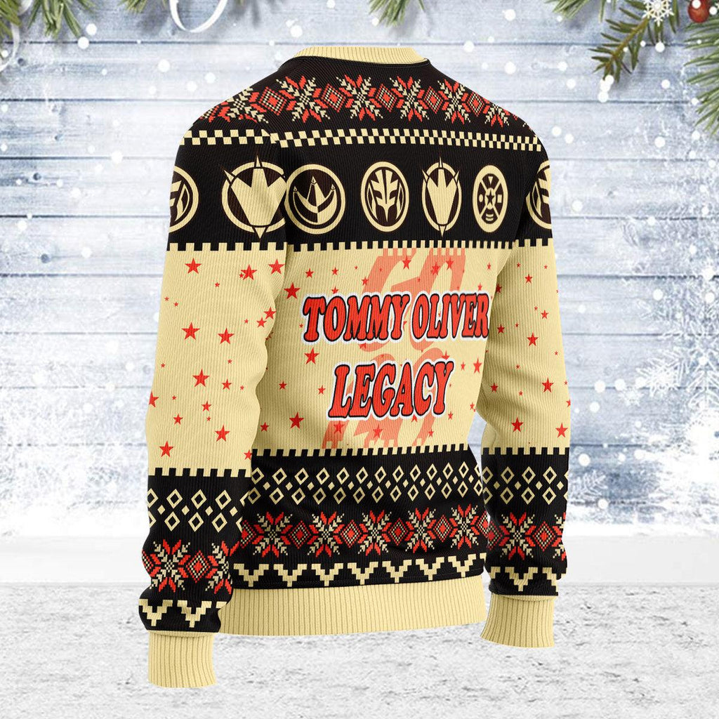 Merry Christmas Tommy Oliver Legacy Unisex Wool Sweater - CustomsPig.com