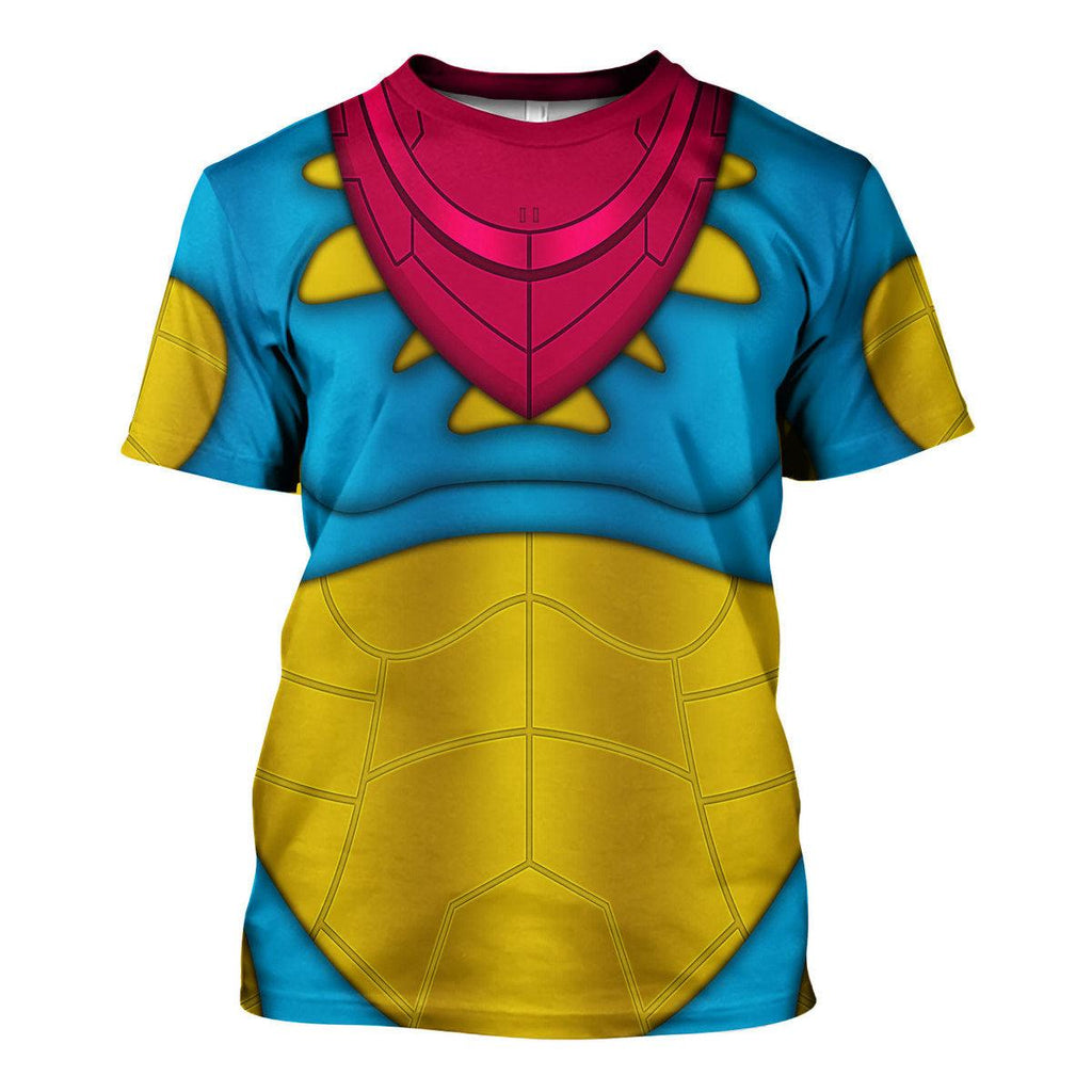 Metroid Fusion Hoodies Sweatshirt T-shirt Hawaiian Tracksuit - CustomsPig.com