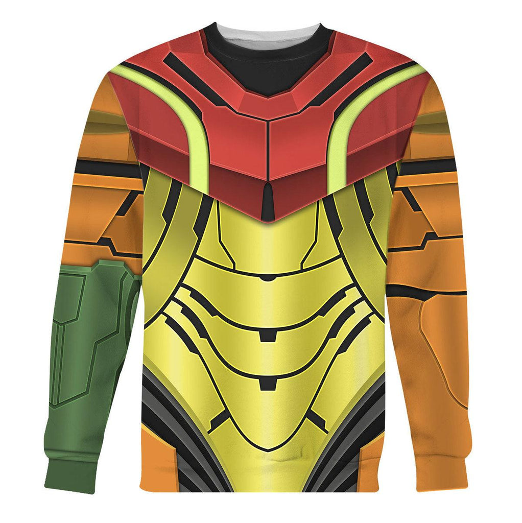 Metroid Prime Hoodies Sweatshirt T-shirt Hawaiian Tracksuit - CustomsPig.com