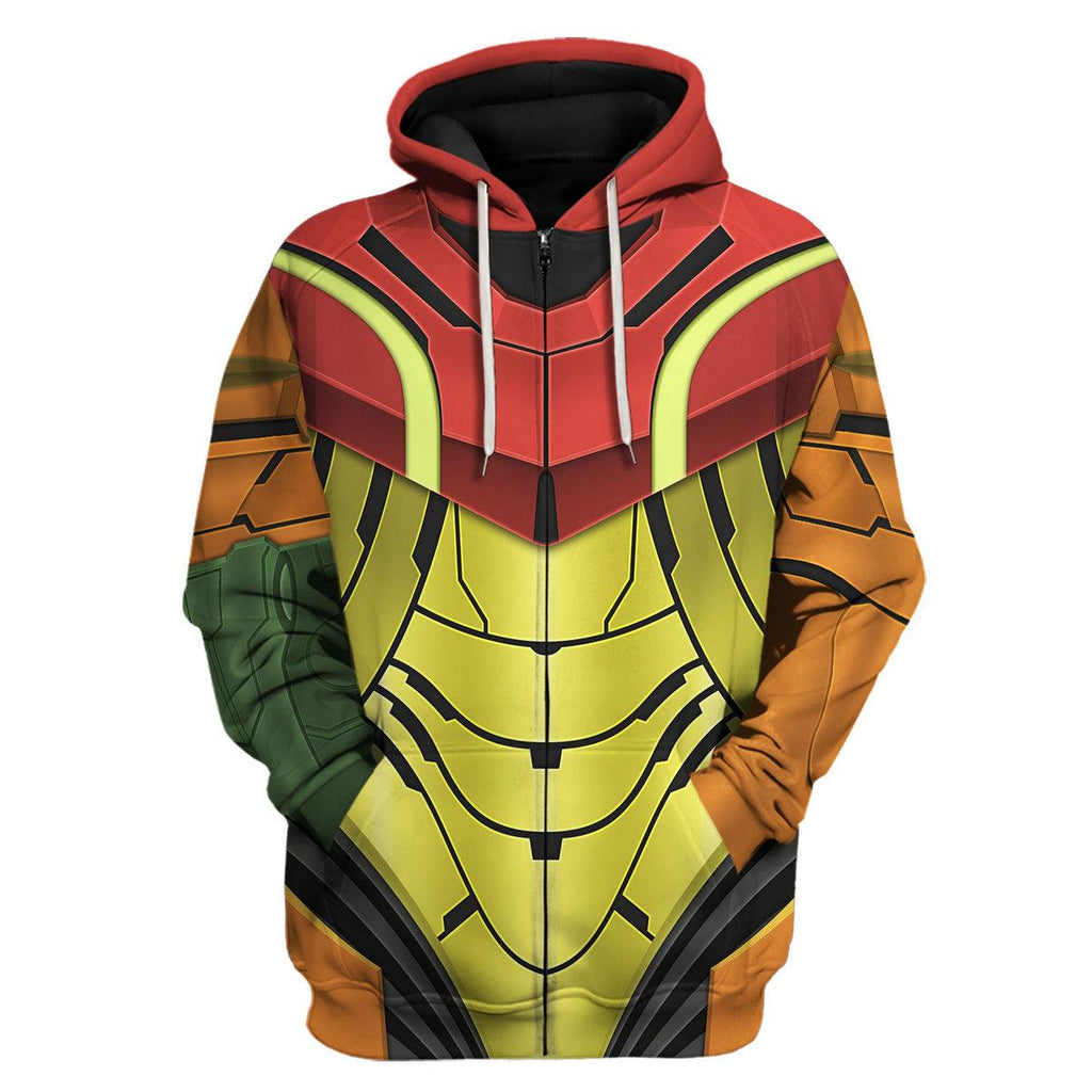 Metroid Prime Hoodies Sweatshirt T-shirt Hawaiian Tracksuit - CustomsPig.com