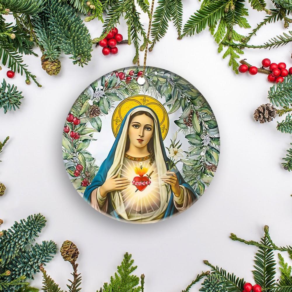 Mica Ornament Mama Mary - CustomsPig