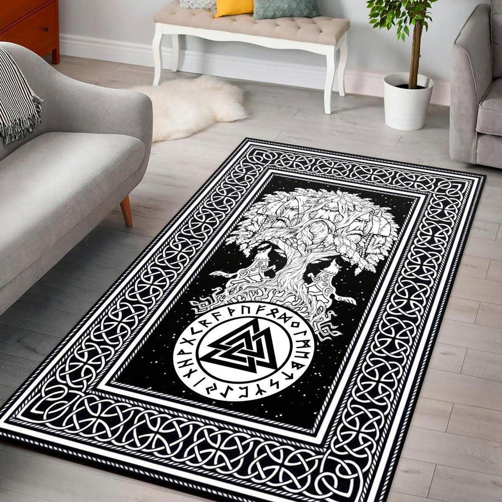 Norse Tree Of Life Rug - CustomsPig