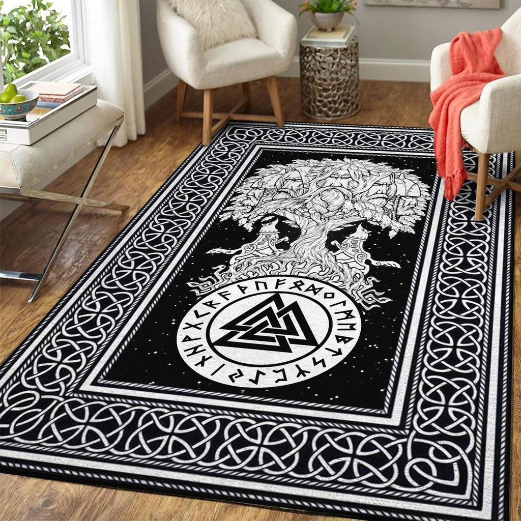 Norse Tree Of Life Rug - CustomsPig