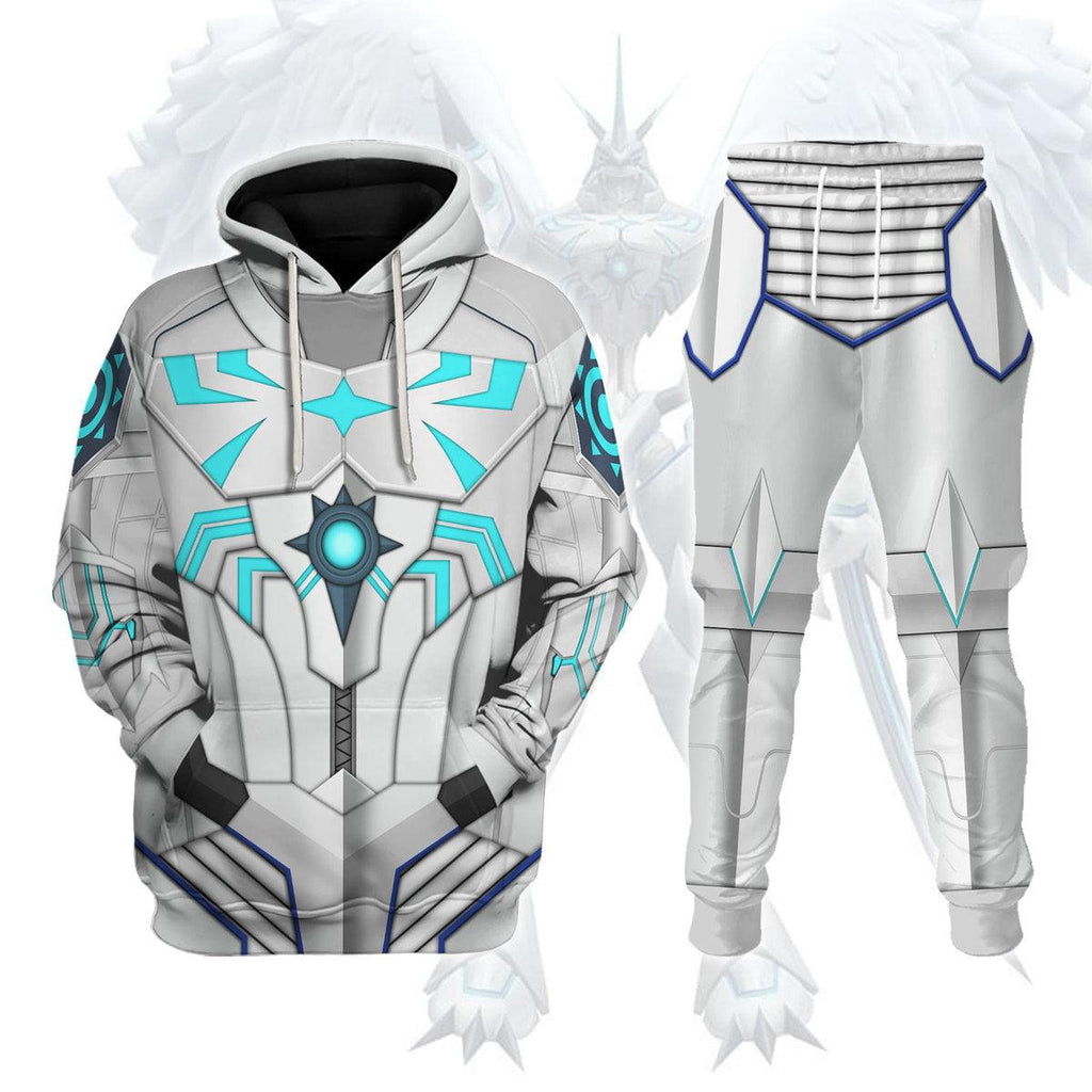 Omnimon Merciful Mode Hoodie T-shirt Sweatpants Cosplay - CustomsPig