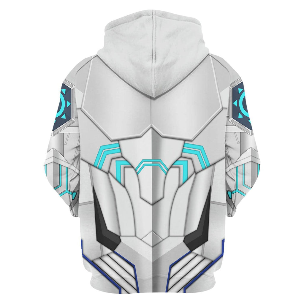 Omnimon Merciful Mode Hoodie T-shirt Sweatpants Cosplay - CustomsPig