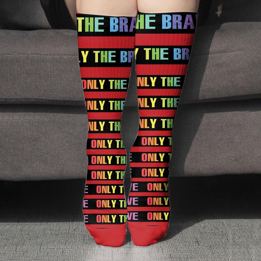 Only The Brave Socks - CustomsPig