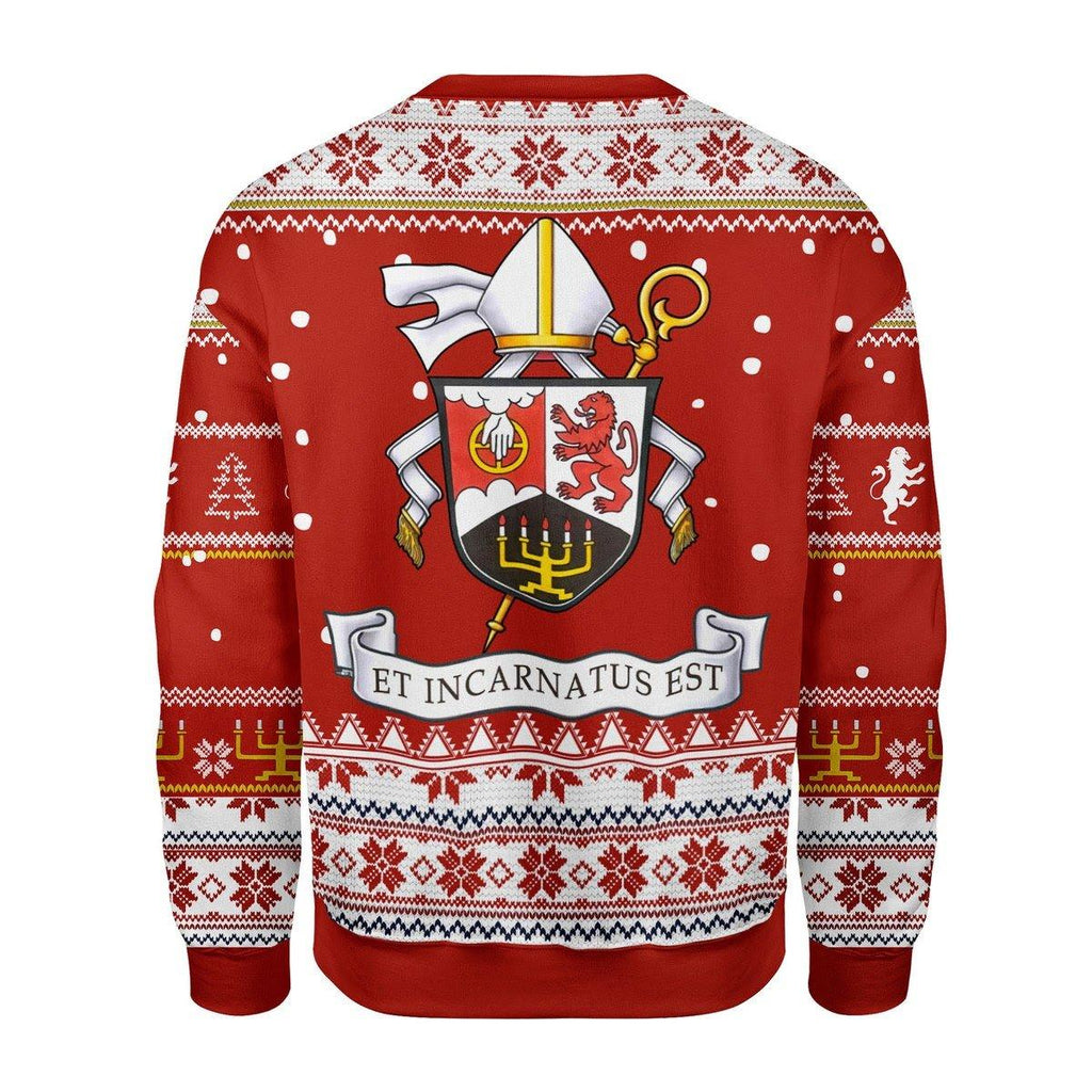 Order Of Saint Benedict Christmas Sweater - CustomsPig