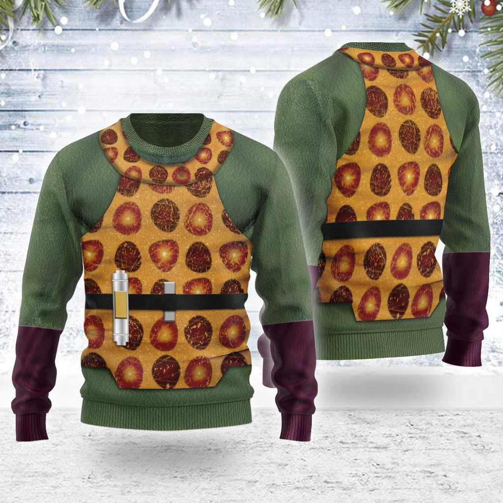 Original Series The Gorn Commander Themed Costume Christmas Wool Sweater - CustomsPig.com