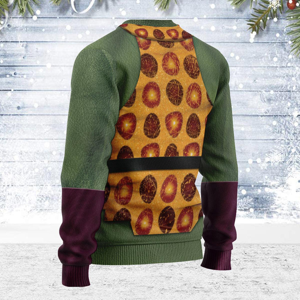 Original Series The Gorn Commander Themed Costume Christmas Wool Sweater - CustomsPig.com