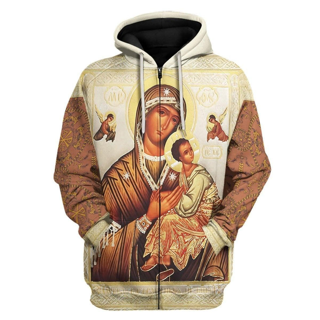 Our Lady of Vladimir Hoodie - CustomsPig