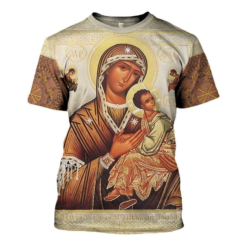 Our Lady of Vladimir T-shirt - CustomsPig