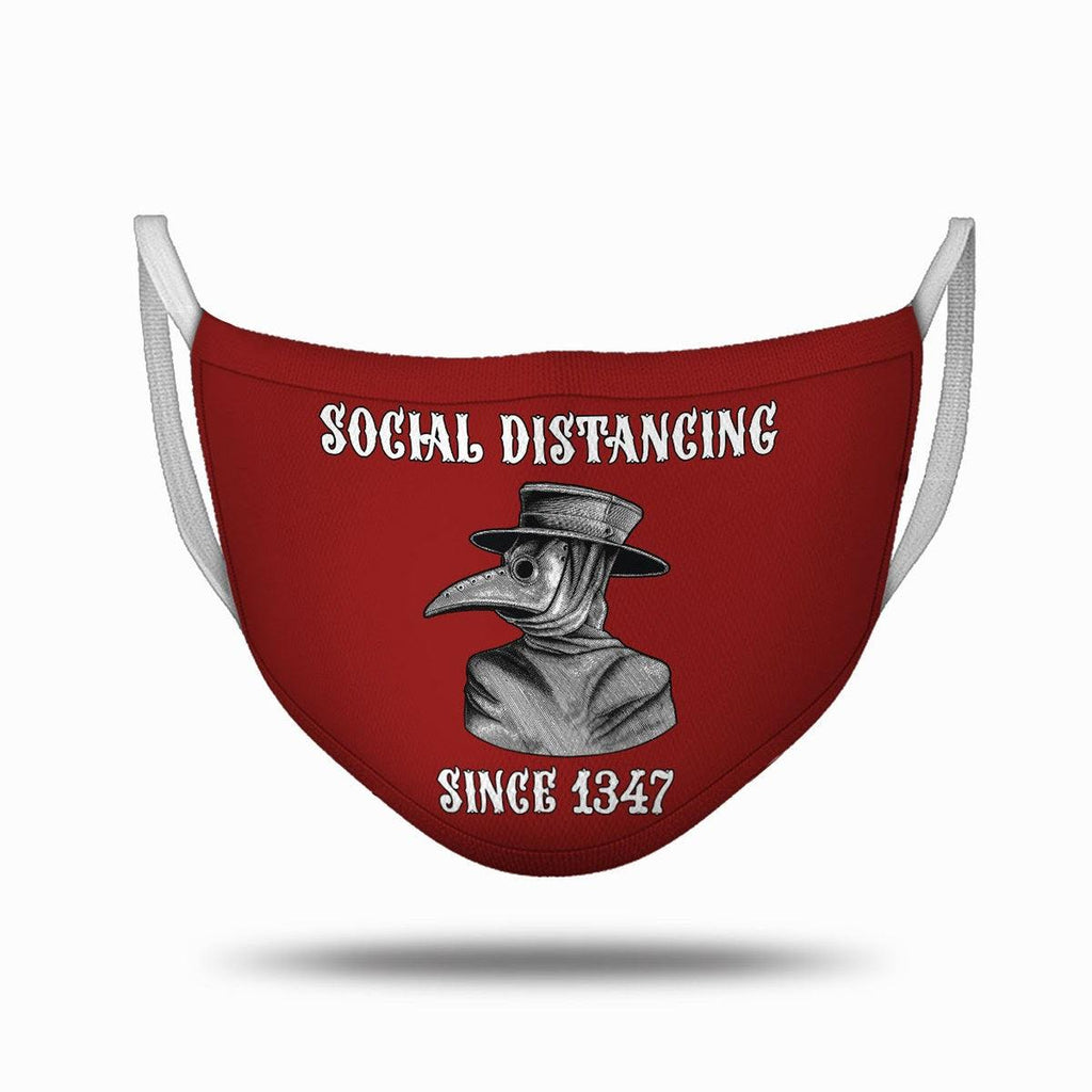 Party Like It's 1347 Face Mask - DucG