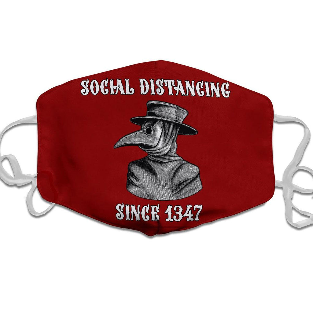 Party Like It's 1347 Face Mask - DucG