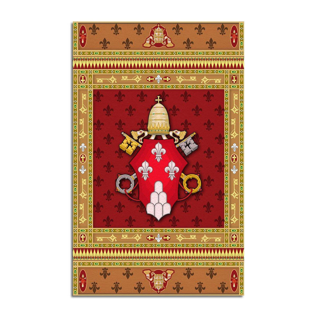 Paul VI Coat of Arms Rug - CustomsPig