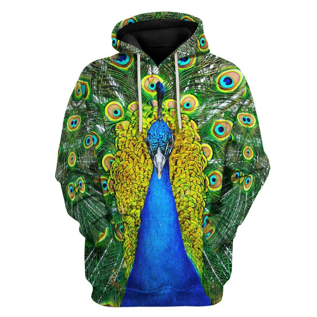 Peacock Animal Cosplay T-shirt Hoodie Sweatpants Apparel - CustomsPig