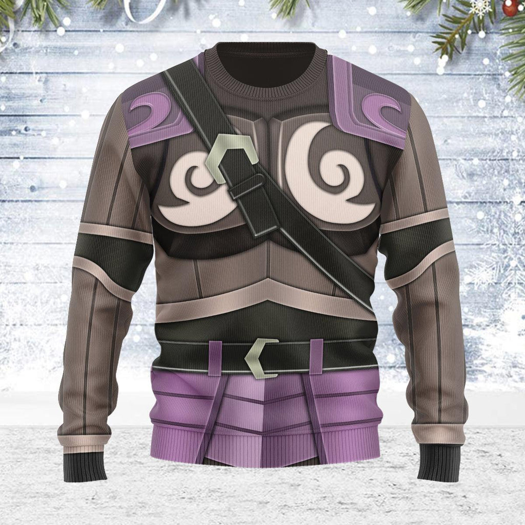 Phantom Armor Tri Force Heroes Themed Costume Unisex Christmas Wool Sweater - CustomsPig.com